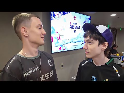 Clix CONFRONTS Peterbot in real life...