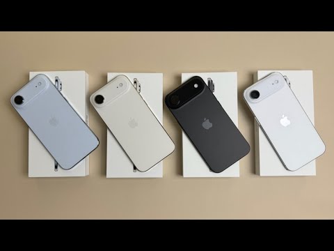 iPhone Air All Colors!!! Unboxing and Color Comparison!!!