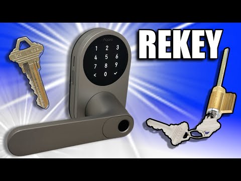 How to REKEY the Aqara U300 Smart Lock