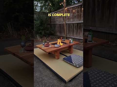 He Lit His Table On Fire