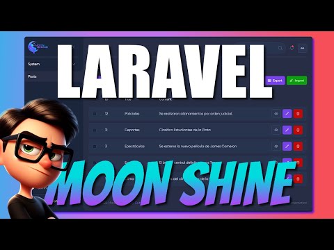 Laravel y Moonshine