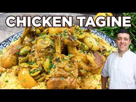 Moroccan Chicken Tagine | Recipe by Lounging with Lenny