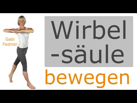 🌴 16 min. Wirbelsäule bewegt in alle Richtungen, schmerzfreier Rücken, ohne Geräte, im Stehen