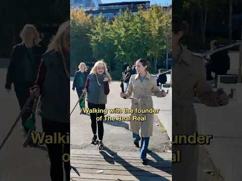 Walking with the Founder of The RealReal