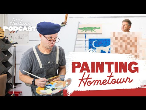 Painting HOMETOWN with Adam Trest
