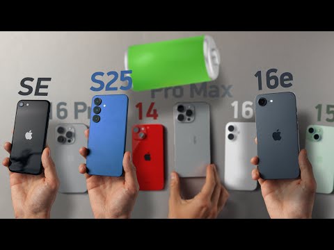 Битва батарей среди iPhone 14 / 15 / 16