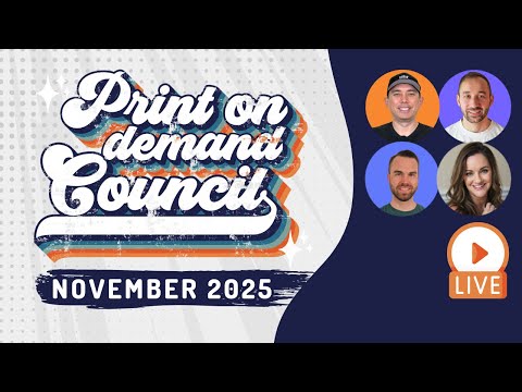 Black Friday Q4 Hype w/ Juna, Bailey & Daniel | Print on Demand Council November