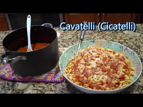 Italian Grandma Makes Cavatelli (Cicatelli)