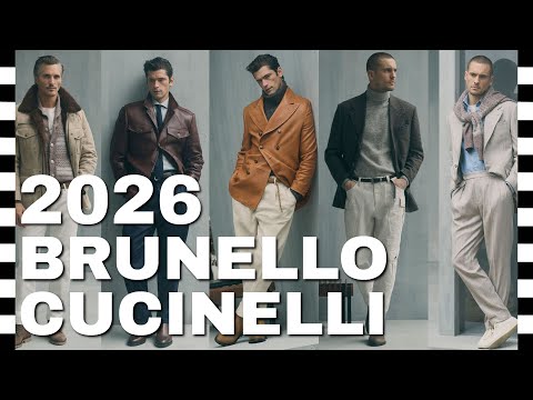 ❤️ BRUNELLO CUCINELLI коллекция осень-зима 2026-2027, представленная на Неделе мужской моды в Милане