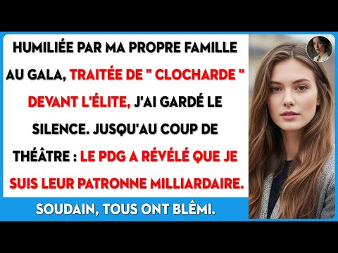 Mon père m'a traitée de SDF, mais le PDG a révélé que je suis sa patronne milliardaire.