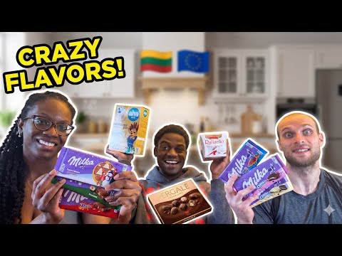 Lithuanian Snacks vs. 6 Milka Flavors (The Winner Is...) | PART 4