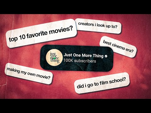 my favorite movies, filmmaking dreams & more | 100K Q&A