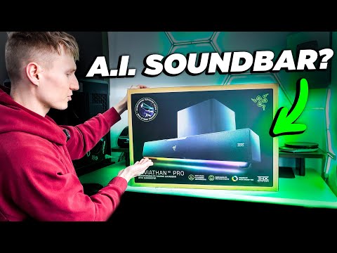 This can replace your gaming headset?! 😯 RAZER LEVIATHAN V2 PRO