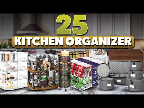 25 Amazon Kitchen Organization & Storage Essentials Worth Buying This Month!