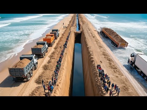 Китай Разделяет Собственное Море Пополам, Чтобы Пустить Поезда по Дну Океана