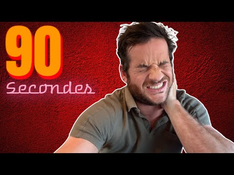 TORTICOLIS : technique EXTRÊMEMENT EFFICACE pour soulager en 90 sec