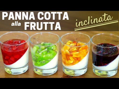PANNA COTTA ALLA FRUTTA FATTA IN CASA DA BENEDETTA
