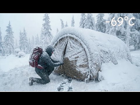 Surviving SIBERIA'S DEADLIEST Winter in a Hot Tent