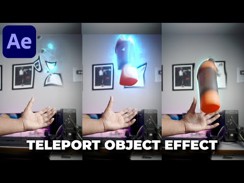 Teleport Object Effect in After Effects - After Effects Tutorial | NO PLUGIN