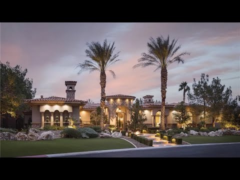 Inside a $6.95M Las Vegas Luxury Estate | Walk-Out Basement, Golf Views & Resort Backyard
