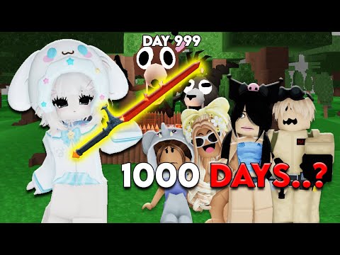 Can We SURVIVE 1000 DAYS in 99 Nights In The Forest?