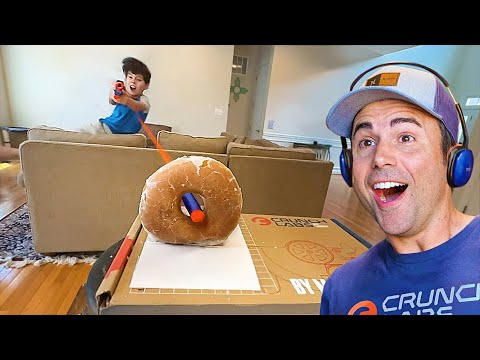 Impossible Trick-shot Challenge!- Camp CrunchLabs Week 8