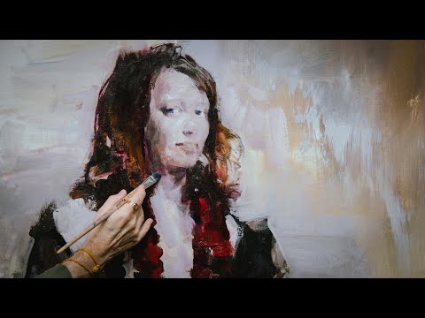 ПОРТРЕТ МАСЛОМ | Пошаговый процесс написания портрета. Часть 1.