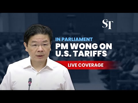 [LIVE] PM Wong on US tariffs, implications for Singapore