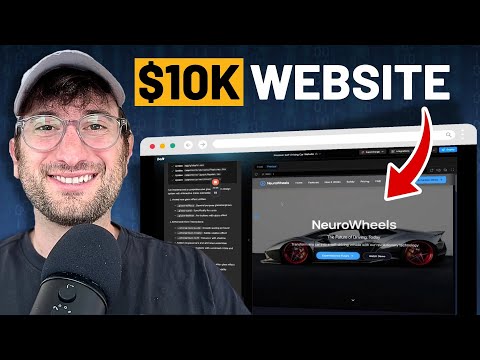 How to build a $10k website with AI