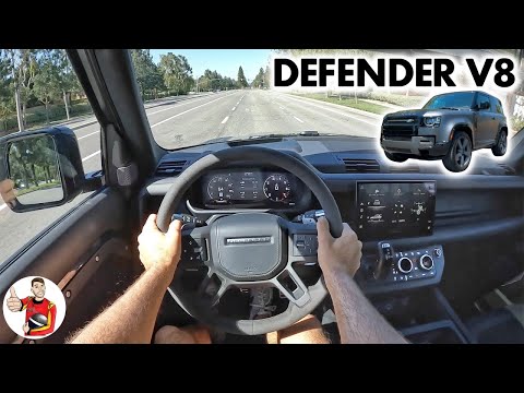 The 2022 Land Rover Defender 90 V8 is for Bond Villains with Big Budgets (POV Drive Review)