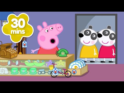 SECRET Shop Passageway 🔒 Living Above the Shops! 🤫 Peppa Pig Full Episodes | 30 Minutes
