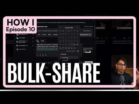 How I Share across Social Media with a FEW Clicks