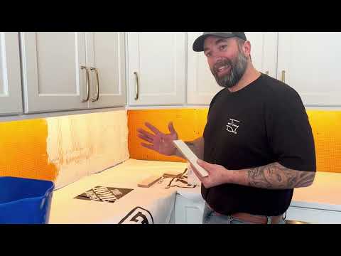 How to install a subway tile backsplash like a pro!