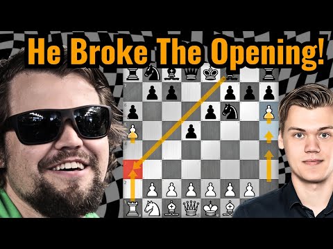 Magnus Carlsen Invents Bizarre NEW OPENING & Destroys His Good Friend!