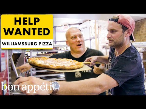 Working A Shift At A Classic New York Pizzeria | Bon Appétit