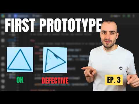Building a Real Defect Detection System (Ep.3) – First Working Prototype!