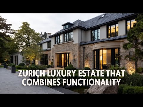 Explore a Zurich Luxury Estate That Combines Functionality and Understated Opulence