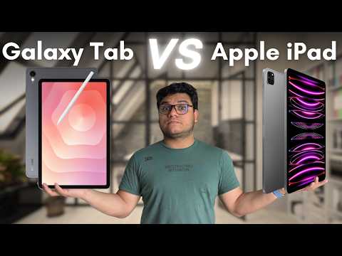 Who makes the best tablets? / iPad vs Galaxy Tab 🤯