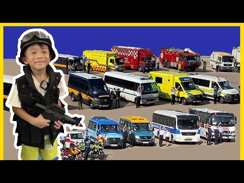 紀律部隊匯操暨嘉年華 |香港消防處 警務處 入境處 海關 飛行服務隊 醫療輔助隊 |消防車 警車 救護車 飛機|提子哥哥GrapeBrother|消防及救護學院開放日|今次見唔到kala ee