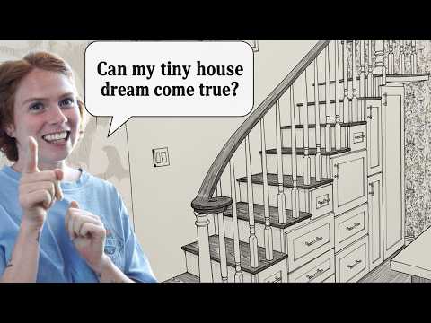 We Built a HUGE Grand Staircase for her fairytale Tiny House | Tiny House Revival S1 E3
