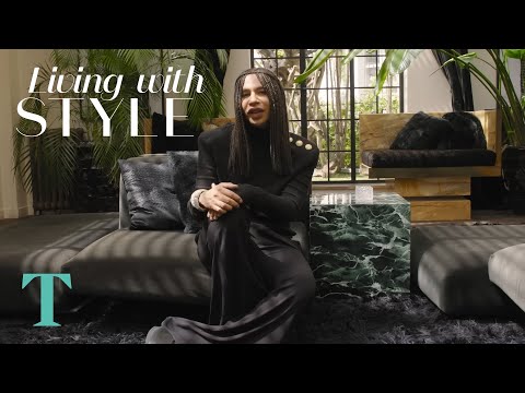 Inside Olivier Rousteing’s Glamorous House in Paris | Living with Style