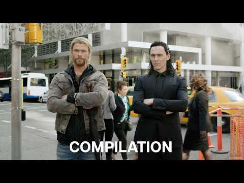Thor and Loki Brotherly Moments | Compilation
