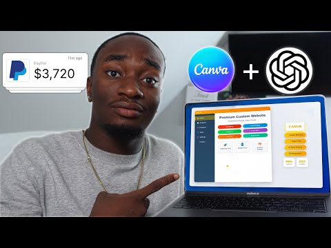 How I Used CANVA AI To Create A Website For Me In 16 MINUTES!