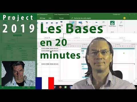 # 1 MS Project 2019 ● Les Bases en 20 Minutes ● Facile