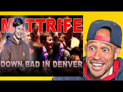 Matt Rife DOWN BAD IN DENVER - crowd work!! He is a savage LMAO...