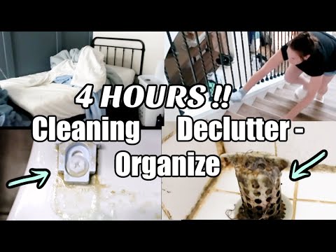 A Year's BEST CLEANING  DECLUTTERING ORGANIZING MARATHON (4Hours)