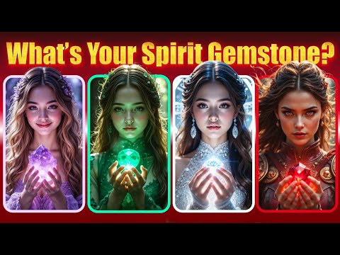What’s Your Spirit Gemstone 💎✨ Discover Your Inner Power | Quiz | Personality Test