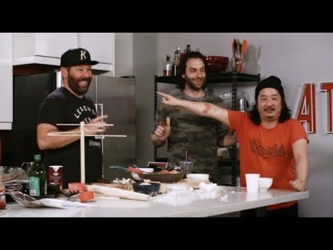 Bobby Lee & Chris D'Elia Make Homemade Pasta w/ Bert Kreischer: Something's Burning! (REUPLOAD)