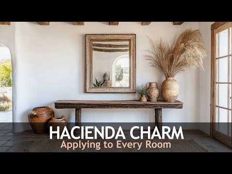 Rustic Reimagined: Applying Hacienda Charm to Every Room