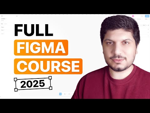 Figma Tutorial for Beginners - Complete Course 2025